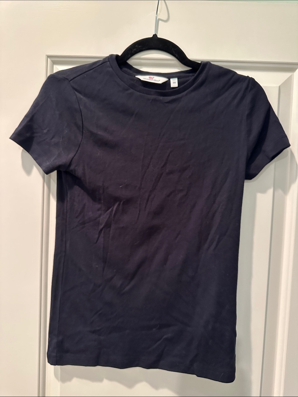 Vineyard Vines Classic Black Crewneck Tee